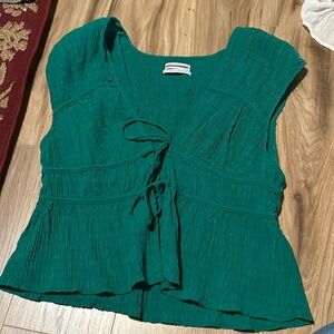 Urban outfitters blouse vest